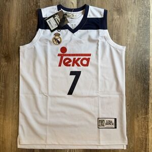 LUKA DONCIC #7 Headgear Classics Real Madrid Teka Jersey Adult 2XL